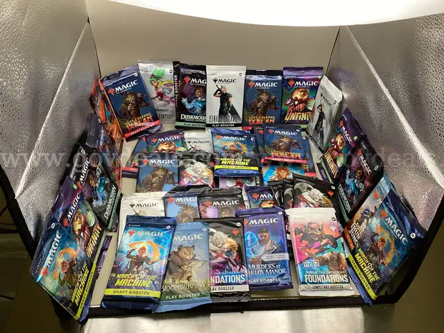 Lot of 42 packs of Various  Magic Booster Packs
