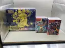 Lot of 3 Boxes of Pokemon, Scarlet &#x26; Violet Surging Sparks Elite Training Box, Paldea Evolved, Destined Rivals
