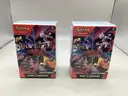 Lot of 3 Boxes of Pokemon, Scarlet &#x26; Violet Prismatic Evolutions Elite Training Box &#x26; 2 Destined Rivals Booster Bundles
