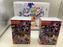 Lot of 3 Boxes of Pokemon, Scarlet &#x26; Violet Prismatic Evolutions Elite Training Box &#x26; 2 Destined Rivals Booster Bundles
