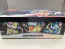 Lot of 2 Boxes of Pok&#xE9;mon Scarlet &#x26; Violet Prismatic Evolutions Surprise Box &#x26; Scarlet &#x26; Violet Surging Sparks