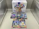 1 box of Scarlet &#x26; Violet Prismatic Evolutions Elite Training Box and 5 assorted Booster Packs