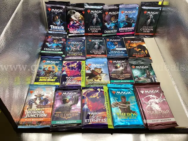 25 assorted MAGIC Booster Packs
