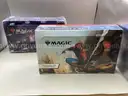 Lot of 2 MAGIC the gathering,  Marvel Spider-man ( play Boosters ) &#x26; Wilds of the Eldraine ( Draft Boosters )