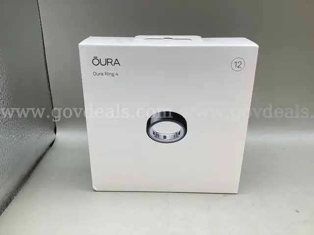 OURA Ring 4 stealth size 12