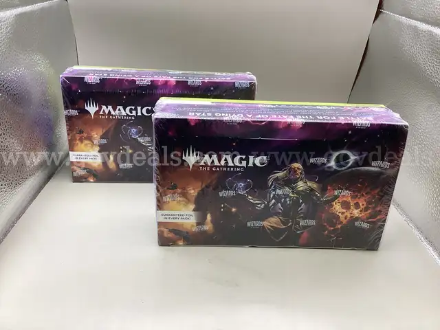 Lot of 2 MAGIC The Gathering Edge of ETERNITIES Play Boosters,  