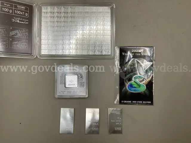 135 Grams .999 Fine Silver 