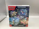 Pok&#xE9;mon Mega Evolution Elite Trainer Box, Scarlet and Violet Stellar Crown Booster Bundle , 5 Booster Packs 