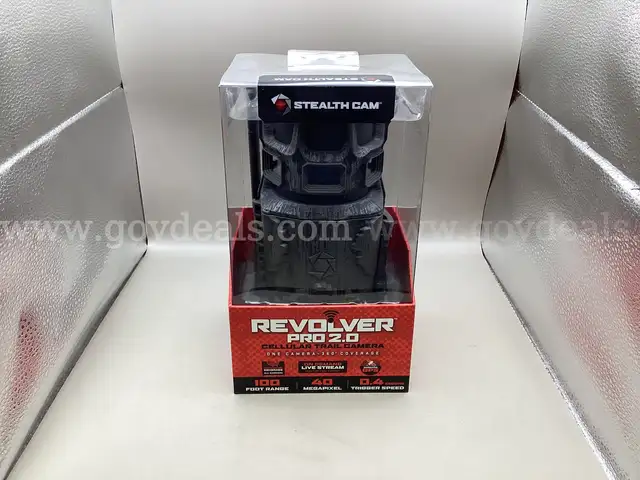 REVOLVER PRO 2.0 Cellular Trail Camera 