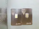 Lot of 2 , 2.5 - gram Acre Gold Bars from the Alpine Collection (5 total grams)