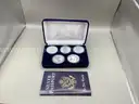5  Troy ounces of 99.9 % Fine Silver ( 5 most popular Silver Coins on Earth)