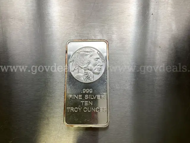 10 Troy ounces of 999.9 Fine Silver