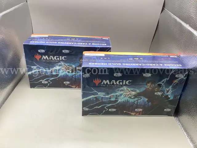 Lot of 2 Magic the Gathering RAVNICA REMASTERED Draft Boosters