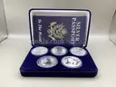 5  Troy ounces of 99.9 % Fine Silver ( 5 most popular Silver Coins on Earth)