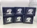 Lot of Six 2025 American Eagle One Ounce Silver Uncirculated Coins