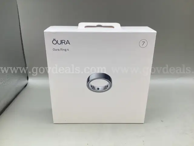 OURA Ring 4 , Silver size 7