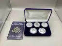 5  Troy ounces of 99.9 % Fine Silver ( 5 most popular Silver Coins on Earth)