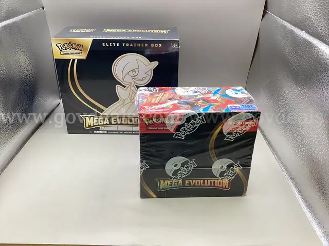 Pokémon Mega Evolution Elite Training Box,  Mega Evolution Booster Display Box 