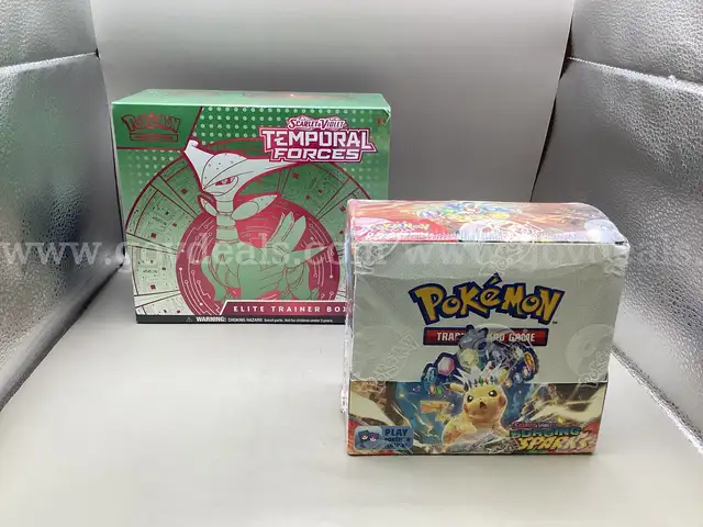 Pokémon,  Scarlet and Violet Temporal Forces, Scarlet & Violet Surging Sparks 