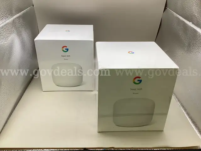Lot of 2 Google Nest WiFi Router