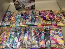 Japanese Pokémon Scarlet and Violet White Flare Booster Box and 30 assorted Japanese Pokémon Booster Packs 