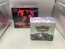 Pokémon Scarlet and Violet Destined Rivals Elite Training Box & Scarlet and Violet Paradox Rift
