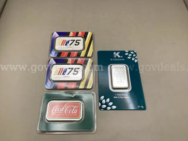 4 Troy ounces of 999.9 Fine Silver