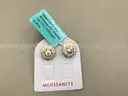 Sterling Silver Moissanite Earrings ,  2.31 CTW  VVSD Color. MBSE120472Y-WHT ( retail $185.00 )