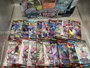 Pokémon Scarlet and Violet Black Bolt & White Flare Poster Collection, 20 Booster Packs 