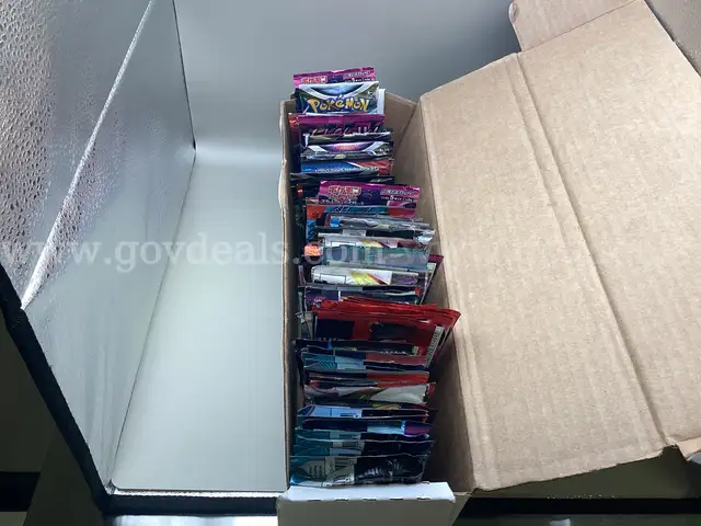 Lot of 100 packs of Various Pok&#xE9;mon Booster Packs