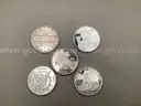 5 Troy ounces of 999.9 Fine Silver
