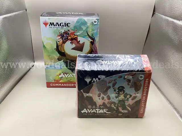 Magic the Gathering Avatar the last air bender Commanders Bundle & Avatar Collector Boosters 