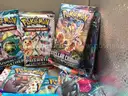 Lot of 65 packs of Various Pok&#xE9;mon Booster Packs