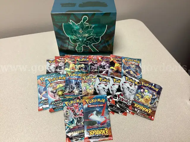 Pokémon Scarlet & Violet Twilight Masquerade Elite Training Box,  18 Booster Packs 