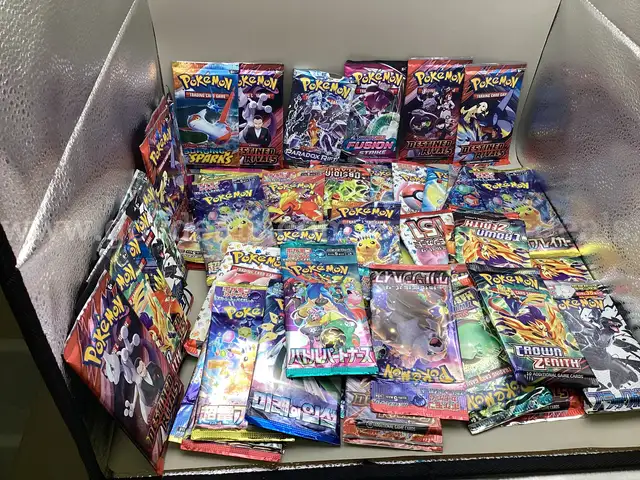 Lot of 60 Various Pok&#xE9;mon Booster Packs 