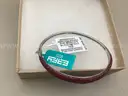 925 Sterling Silver &#x26; Ruby Bangle ( Retail Tag Price $2,899.00 )