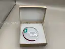 925 Sterling Silver &#x26; Ruby Bangle ( Retail Tag Price $2,899.00 )