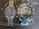 (1) Michael Kors Watch (1) Invicta Watch (1) pair of Michael Kors Sun Glasses