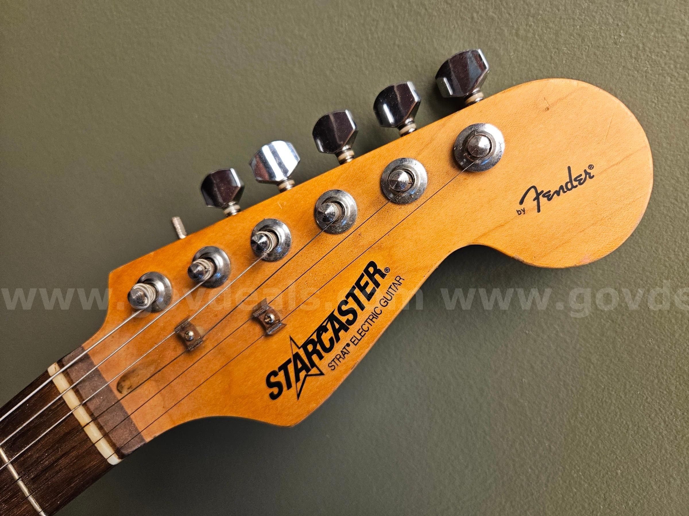 サイトウ@価格交渉 Fender Starcaster Electric Guitar | GovDeals