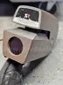 ASSORTED CAMERAS, SEWING MACHINE, WATCH, TIME RECORDER STAMP