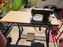 SAFE AND SINGER SEWING MACHINE