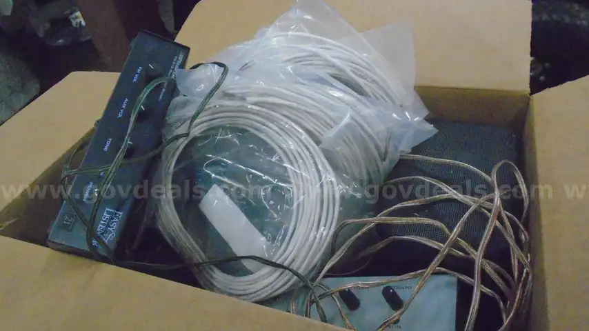 Lot of Speakers, Speaker Wire, Sound Field System