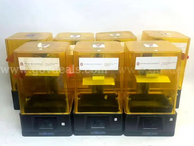 Lot of (8) Anycubic Photon Mono 3D Printers