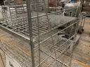 Wire shelving