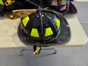 37 used Fire Helmets