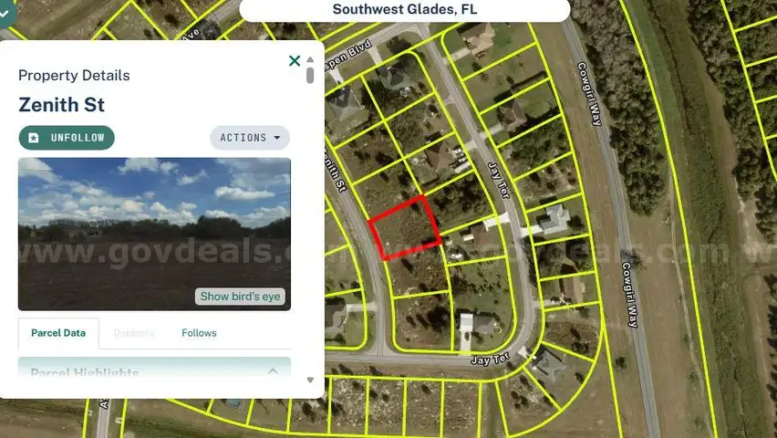Land for Sale &#x2013; 11,875 sq ft in LaBelle, FL (Opportunity Zone, Low Taxes)