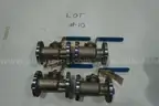 12 PCS. BALL VALVES BULK LOT, NEVER USED.