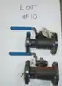 12 PCS. BALL VALVES BULK LOT, NEVER USED.