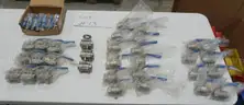 44 PCS. BALL VALVES BULK LOT, NEVER USED.