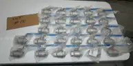 27 EA. VELAN BALL VALVE, STAINLESS 316 BODY &#x26; TRIM, 3PC, FULL PORT, FIRE TESTED, THREADED ENDS